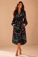 CAMILLA Tagged Up High Low Midi Shirt Dress Size XXL RRP $799