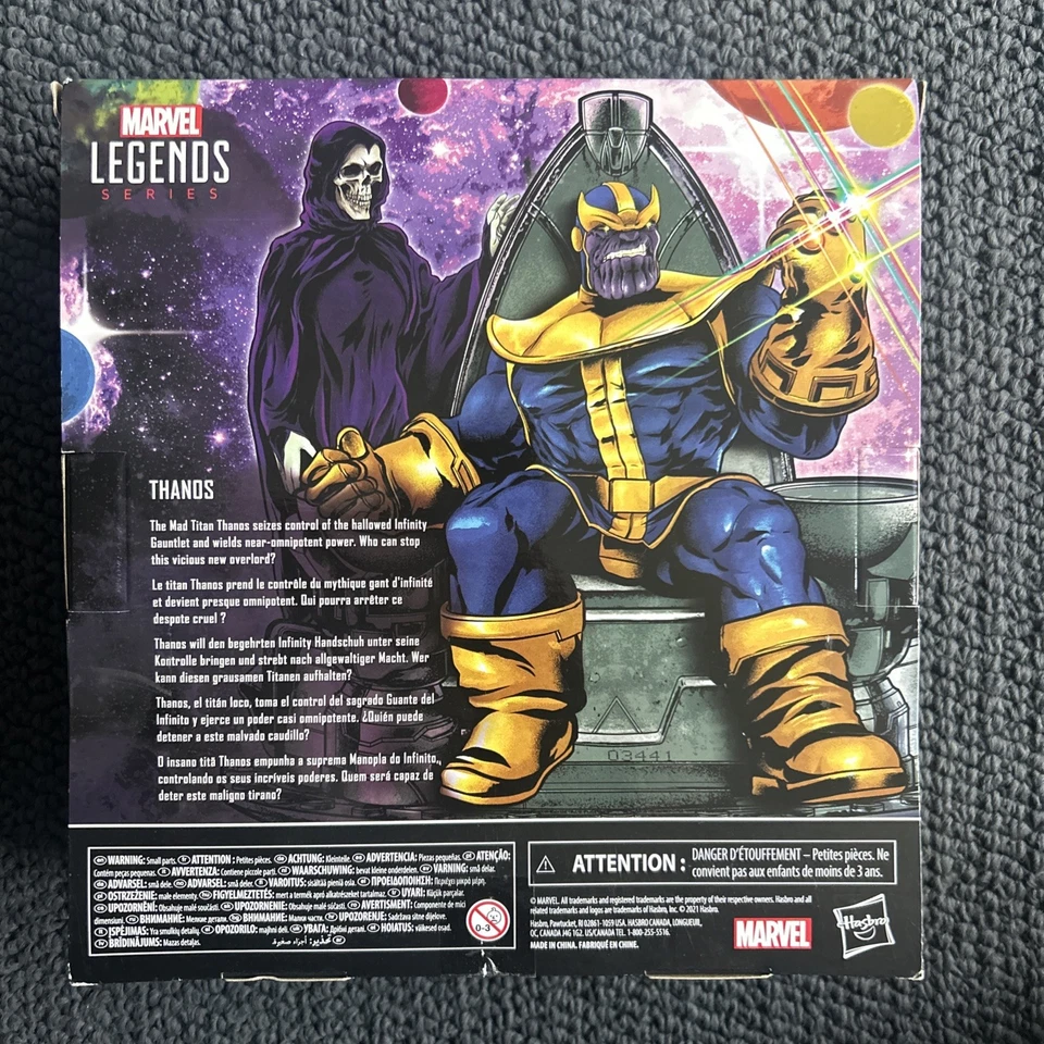 BRAND NEW Marvel Legends Deluxe Thanos 2021 The Infinity Gauntlet Hasbro - Image 2 of 4
