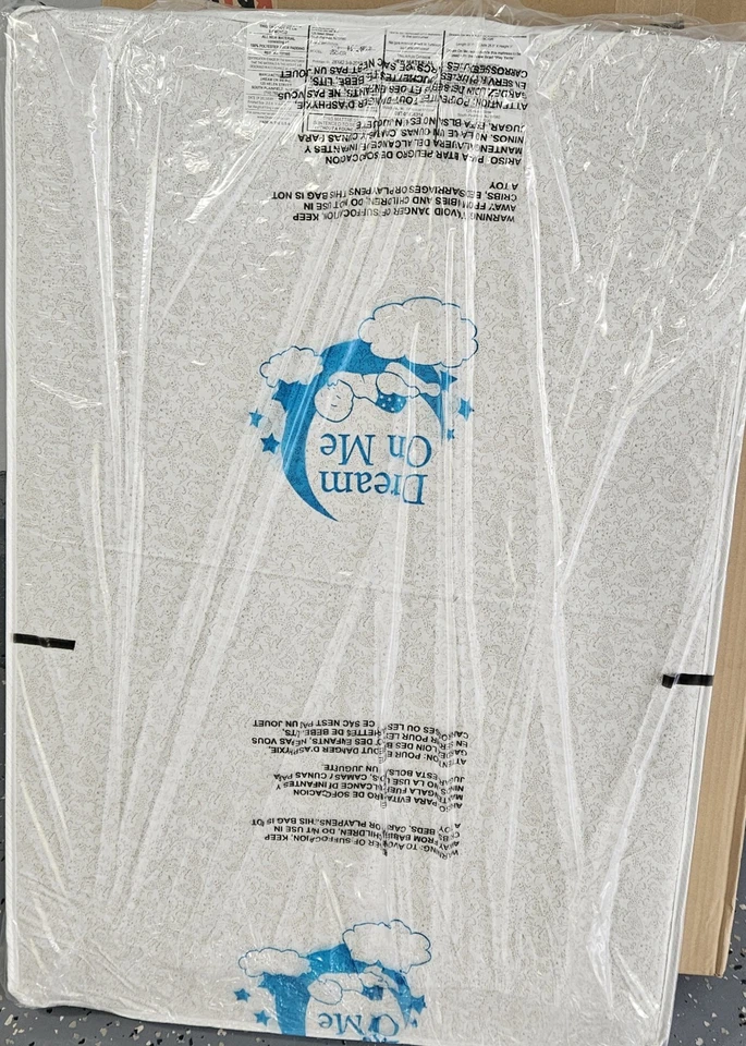Dream On Me 3" x 26" x 38" colchão Playard, compatível com Graco Square Pack n' Play - Imagem 2 de 2