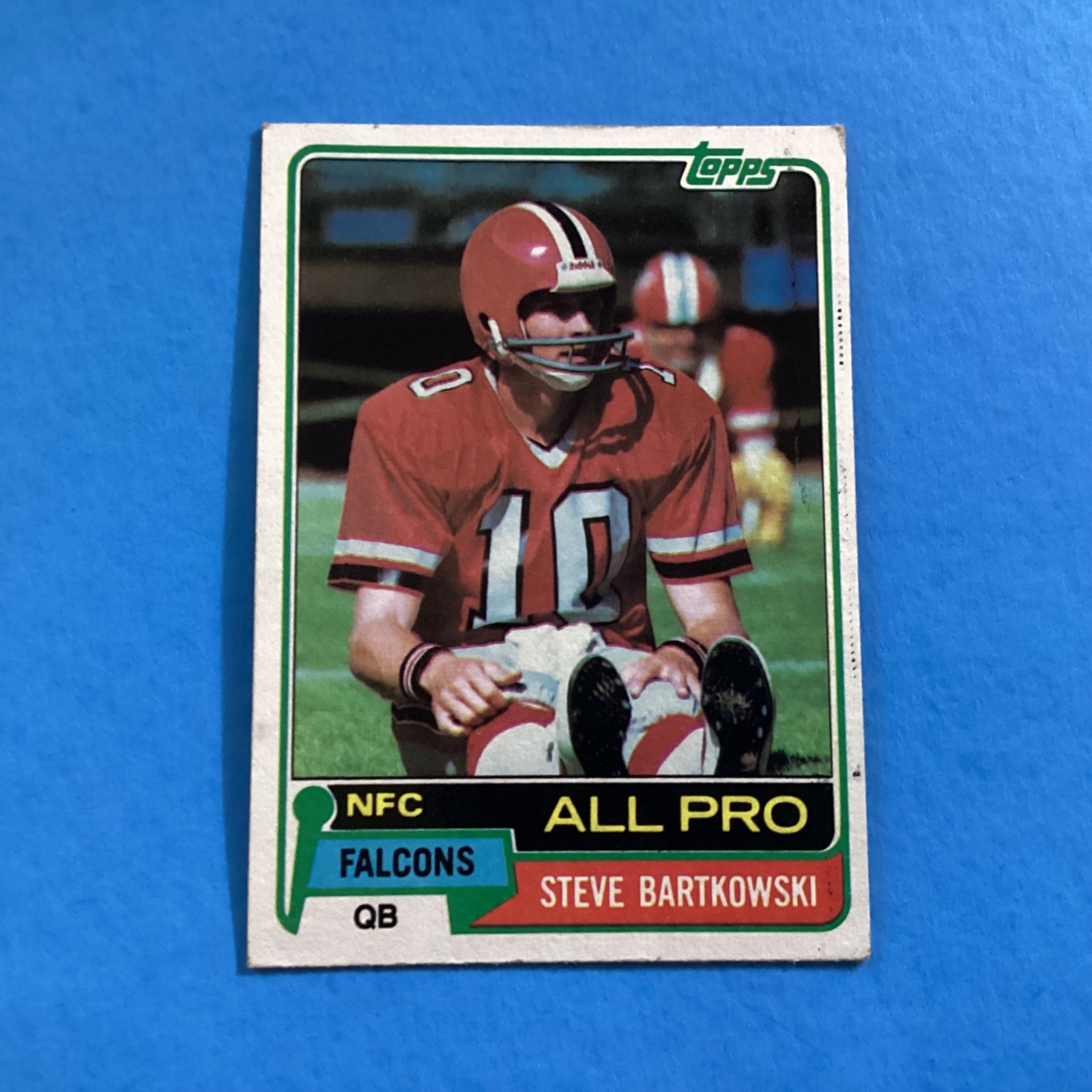1981 Topps Steve Bartkowski #390
