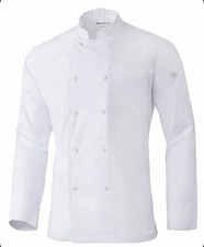 Chef Works White Chef Jacket Double Breasted Long Sleeve Uniform Work Shirt
