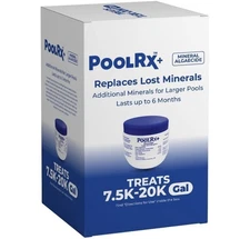 Pool RX 332001 PoolRX+ Booster Blue Swimming Pool Algaecide, Single Unit