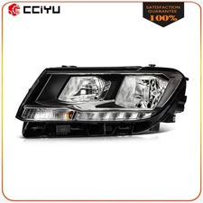 Left Driver Side For 2018-2021 Volkswagen Tiguan Headlight Assembly w/ LED DRL