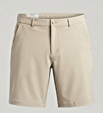 New Greg Norman ML75 Performance Stretch Shorts - Men s Size 40 - Khaki