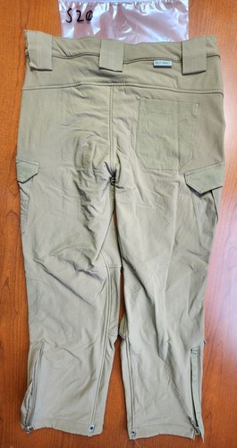 NWOT Coyote Tan Soft Shell Fleece Lined Pants Wild Things Large 60032 *S20* - Picture 2 of 6