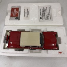 Danbury Mint 1957 Mercury Turnpike Cruiser Coupe 124 Red Car Undisplayed