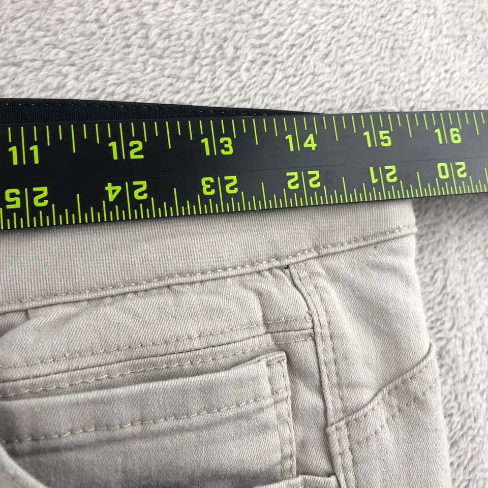 Democracy Womens Pants Size 6 "Ab"Solution Slim Straight Leg Khaki Casual Beige - Image 4 of 4