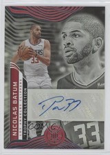 2021-22 Panini Illusions Trophy Collection Signatures Nicolas Batum Auto 4r3