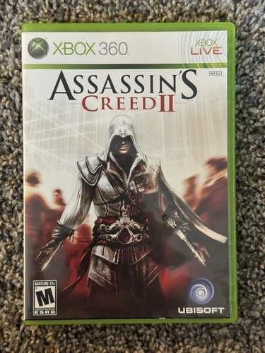 Assassin’s Creed II AC2 Xbox 360 CIB Xbox One Compatible Tested