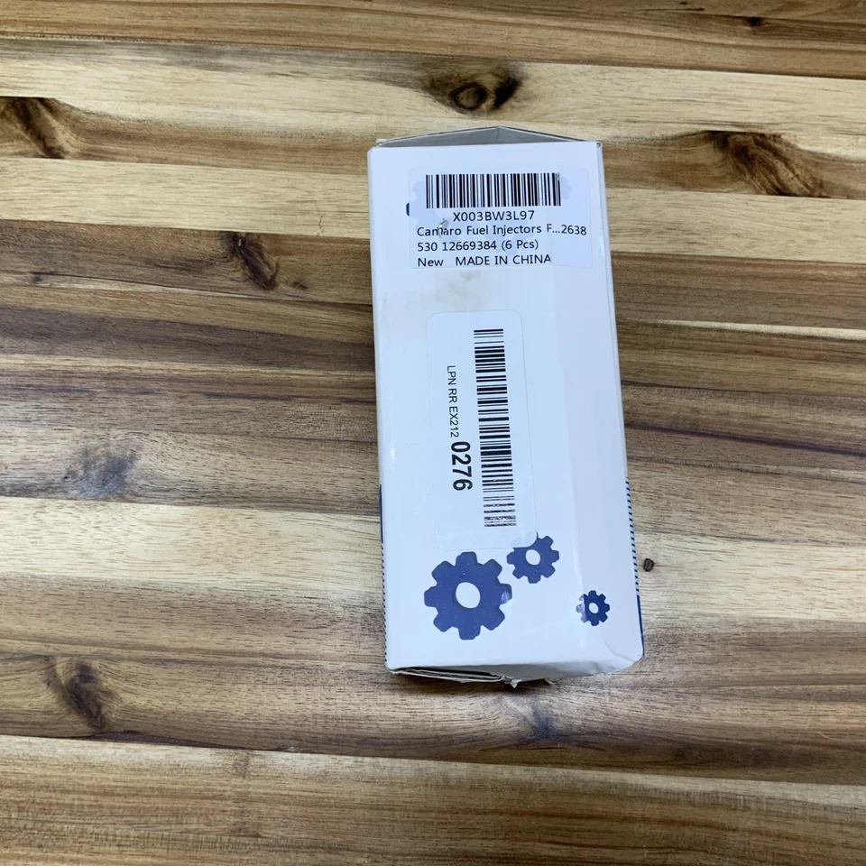 Inyector de combustible 6 piezas para Chevrolet Traverse 09-2011 Cadillac CTS STS 08-11 3,6 L Foto 2 de 4