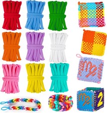 CCTVRTV 504 PCS Weaving Loom Loops Refill for Potholder Loom kit, Elastic DIY...