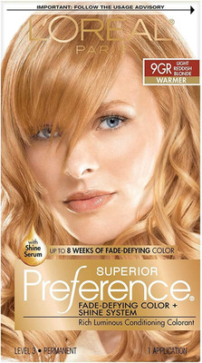 L'Oreal Superior Preference - 9GR Light Reddish Blonde (Warmer) 1 Each (Pack of