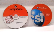 1998 COMPUSERVE &  (1993-1997) CSI COMPUSERVE CD - For Windows & Mac OS