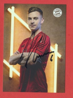 2024/25 --- Joshua Kimmich -- FC BAYERN MÜNCHEN -- Original Autogramm -karte