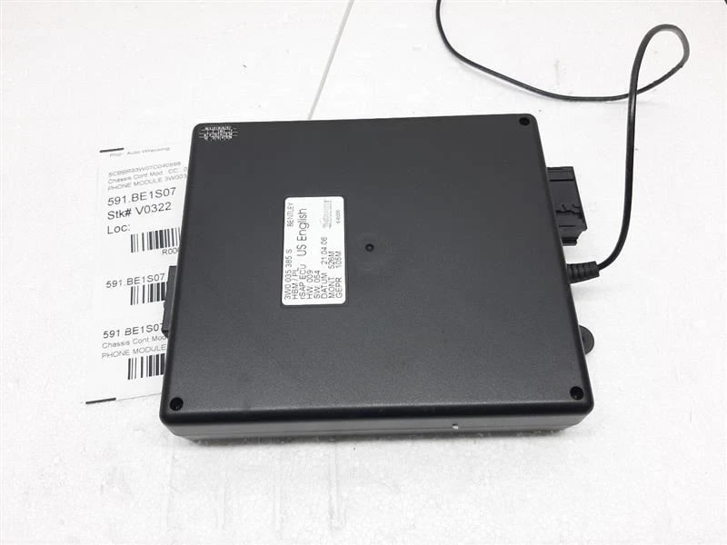 Módulo de control telefónico comunicación Bentley Continental Flying Spur 3W0035385S Foto 4 de 4