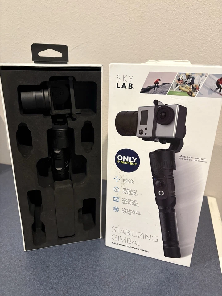 Sky Lab 3 Axis Gimball for GoPro Hero 3, 3+, 4 Silver and 4 Black - Image 2 of 4