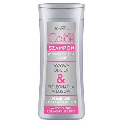 JOANNA Ultra Color Haarshampoo, Farbton Rosa, 200 ml