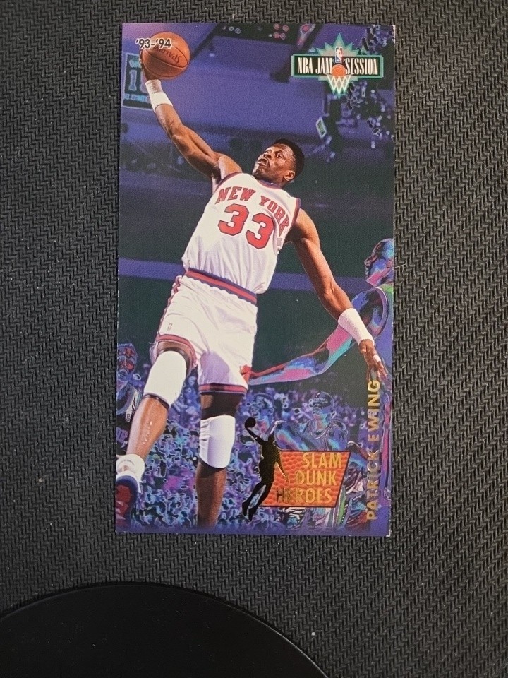 1993-94 Jam Session #1 Patrick Ewing Slam Dunk Heroes