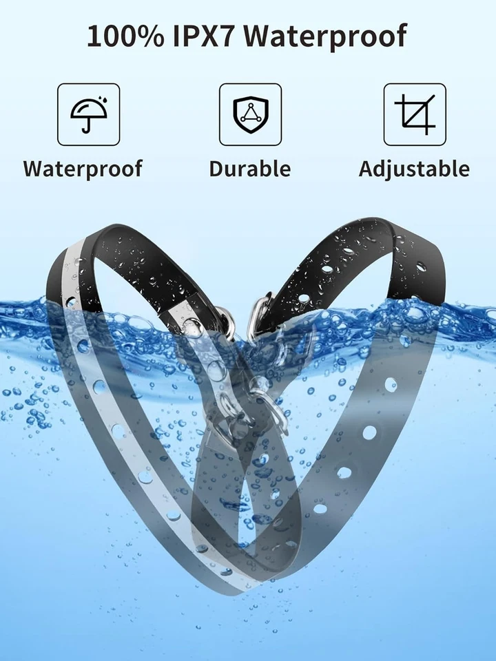 Adjustable Dog Collar Replacement Strap For Small Medium Large Dogs - Image 3 of 4