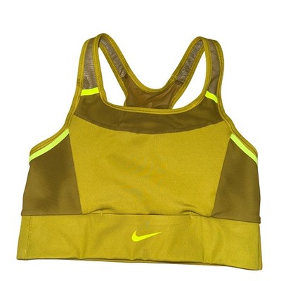 Nike Dri-FIT Swoosh Sports Bra Womens Small Pre-Owned Neon CK1934-377 Racerback