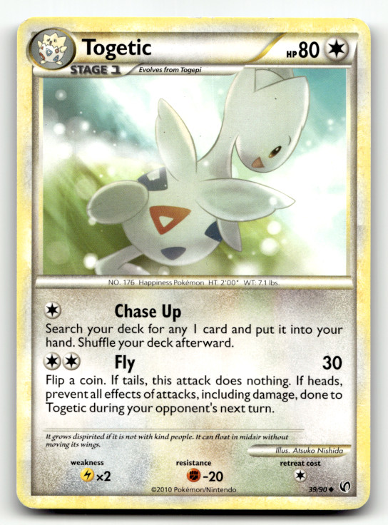 Togetic 39/90 Normal Uncommon Undaunted LP