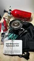 MSR Whisperlite Backpacking Camping Stove System w/ bottle and Maintenance Kit