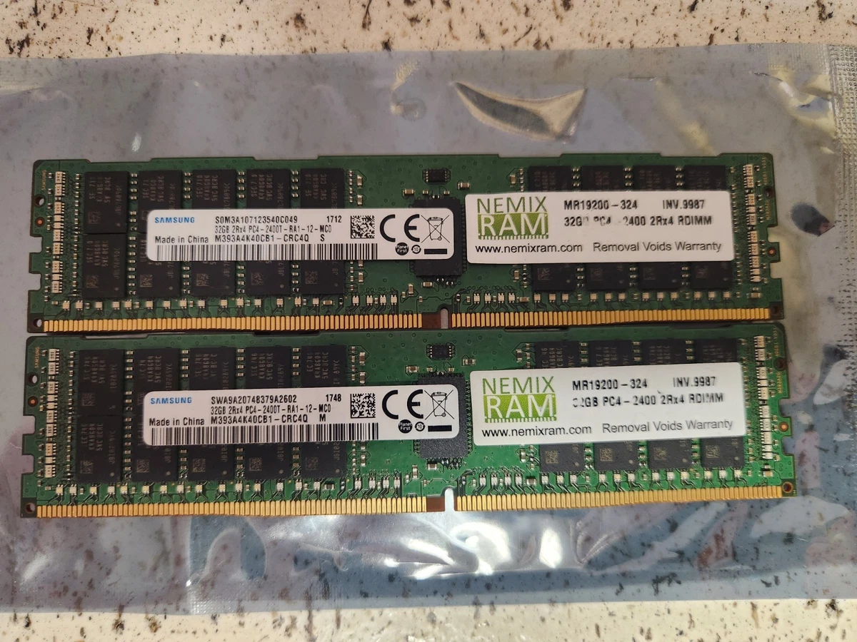 Las mejores ofertas en Samsung PC4-19200 (DDR4-2400) velocidad de