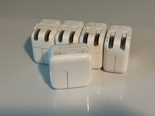Lot x5 Genuine Apple 10W USB Power AC Adapter Charger A1357 iPhone iPad