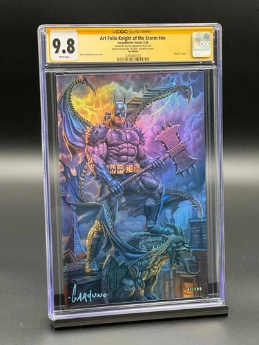 Knight of the Storm CGC 9.8 SS (2026) Garduno - Absolute Batman FOIL - LTD 200