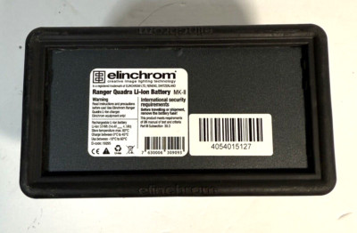 Elinchrom Ranger Quadra Li-Ion Battery; EL Code 19295 MK-II NOT WORKING