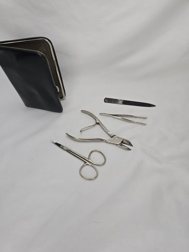 Vintage Mens Manicure Kit West Germany Horis Imports - Picture 4 of 8