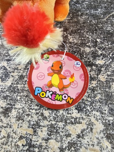 Nintendo Pokemon Pocket Monster Charmander 6" Plush w/Clip - Picture 4 of 6