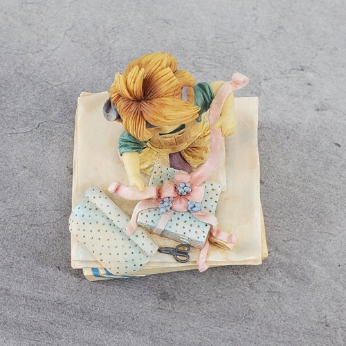 Vintage Demdaco Life Lessons Bow Tied Box 2000 2001 Figurine Decor Collectible - Picture 13 of 16