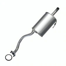 Stainless Steel Rear Exhaust Muffler fits: 2014-2018 Nissan Versa Note 1.6L