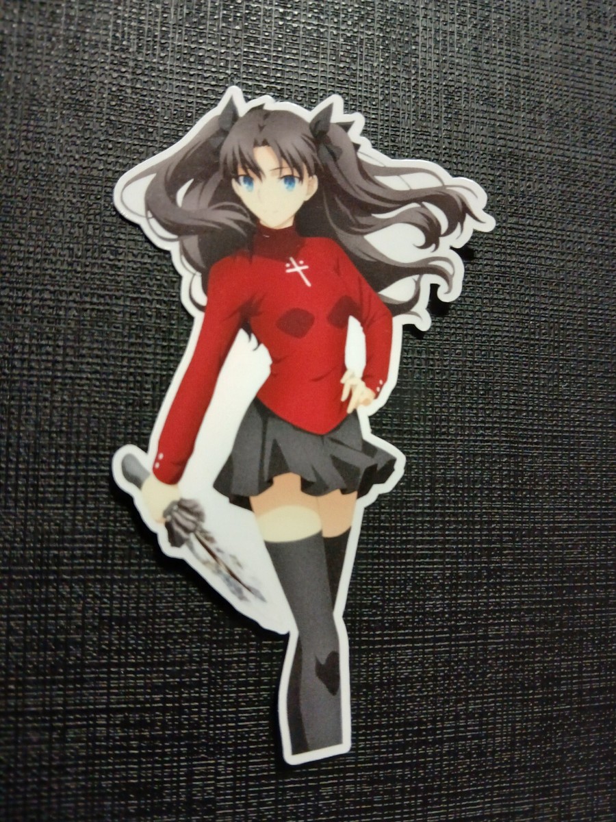 Rin Tohsaka Fate Stay Night Glossy Sticker Anime Waterproof! | eBay Rin Tohsaka Fate Stay Night Glossy Sticker Anime Waterproof! | eBay