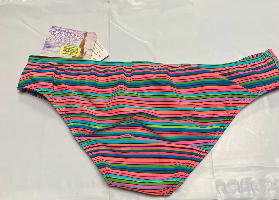 Pantalones de bikini a rayas Coco Rave | B25 Foto 3 de 3