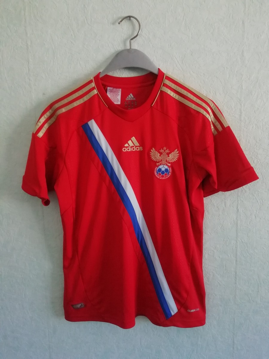 RUSSIA HOME 2012 2013 ADIDAS 13-14Y SHIRT JERSEY CAMISETA CAMISA