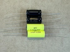 Recap Kit for Sylvania AS125B Speaker Crossovers MPT Film Capacitors