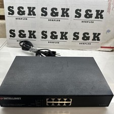 INTELLINET 502917 ETHERNET SWITCH 8 Port 10/100Base-TX Web Smart