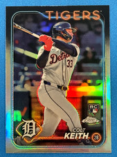 2024 Topps Chrome Refractor Parallel #2 Colt Keith Detroit Tigers Rookie RC