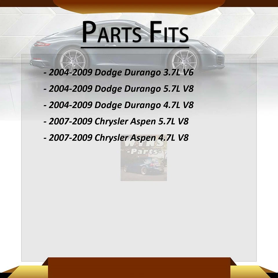 Extremos de barra de amarre exterior interior delantero 4 piezas para Chrysler Aspen 2007 2008 2009 4,7 L Foto 2 de 4