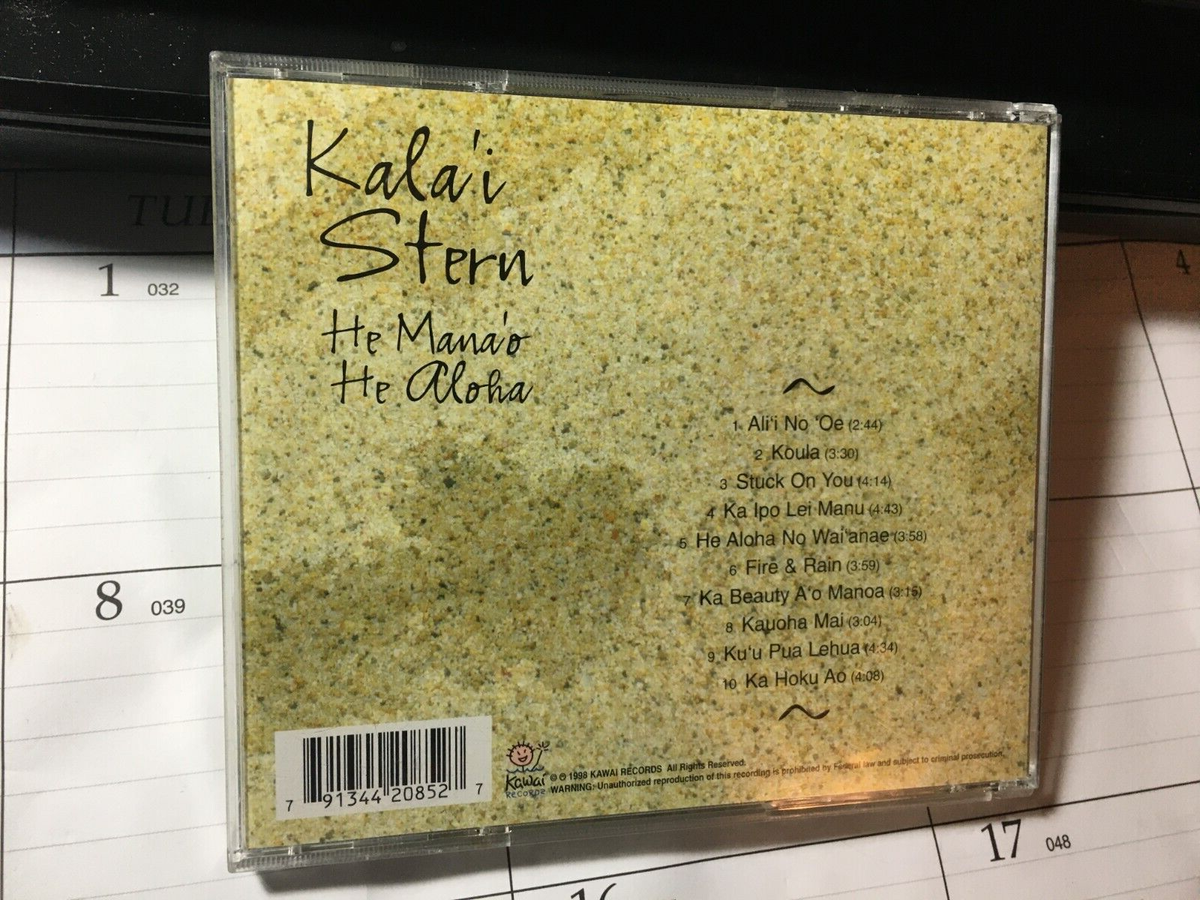 KALA'I STERN - HE MANA'O HE ALOHA ORIGINAL HAWAIIAN CD | eBay