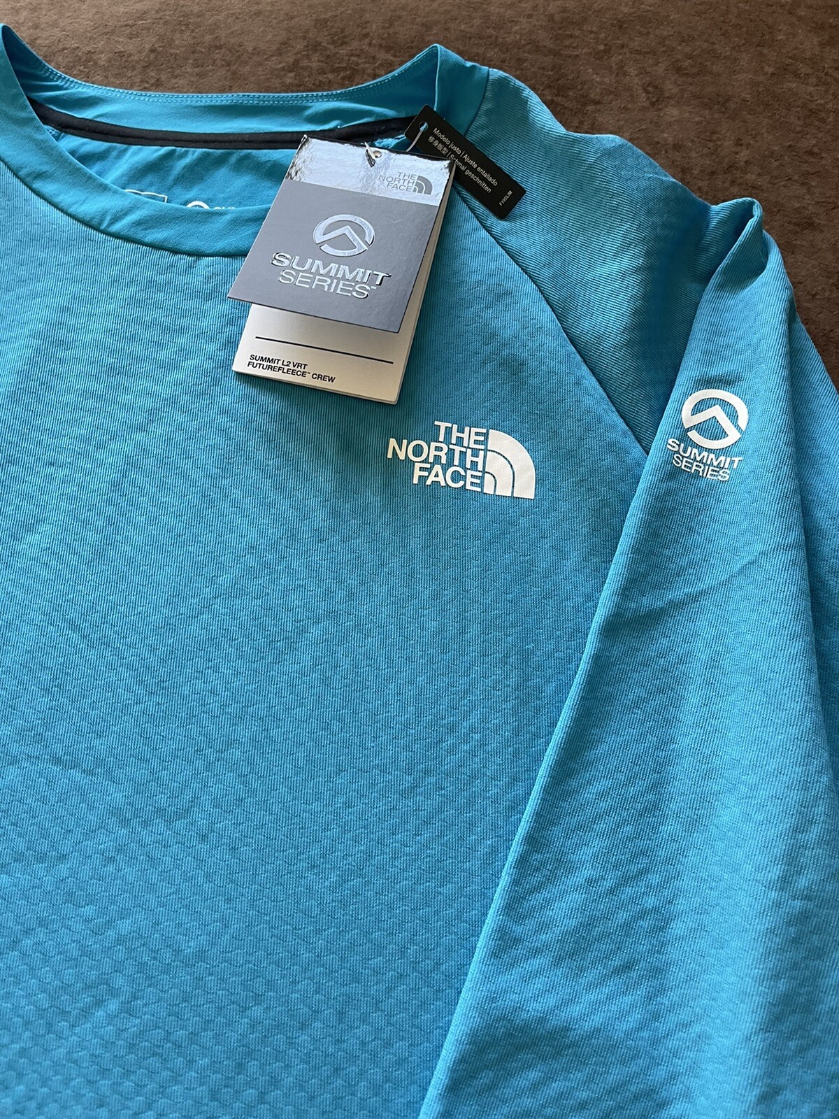 The North Face Menu0026#039;s Summit L2 VRT Futurefleece Crew Top / Mens Large  / NWT | eBay
