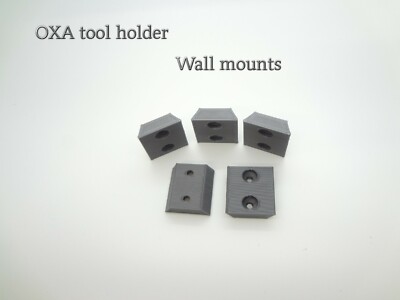 wall mounts for OXA series Lathe Quick Change Tool Holders 5 pack mini lathe