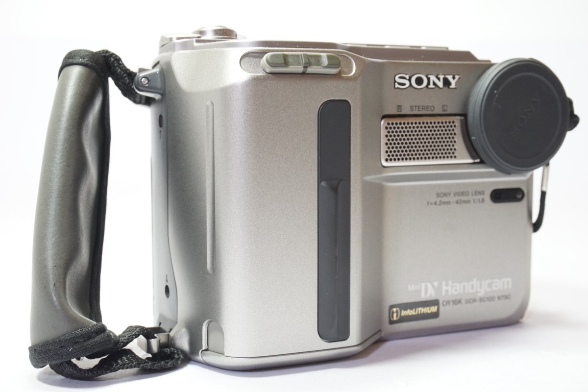 Sony DCR-SC100 Camcorder MiniDV Digital Video Camera LCD