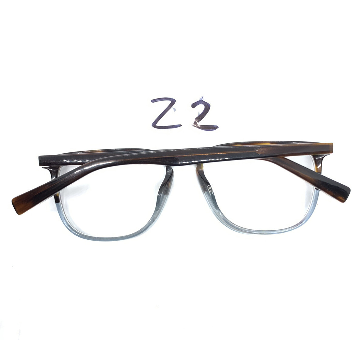 WARBY PARKER “VAUGHAN 325 Brown/Blue Crystal Split 53-18-140 