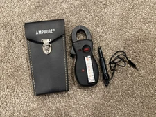 Vintage Amprobe Ultra RS-3 Clamp Meter AC Volt Ammeter 300 Amp 600 Volt, Case