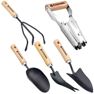 Corona Clipper Classic en bois Poignée de jardin jeu d'outils