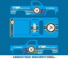 UNIVERSAL Water Slide Decals FOR HOT WHEELS '83 Chevy Silverado a1