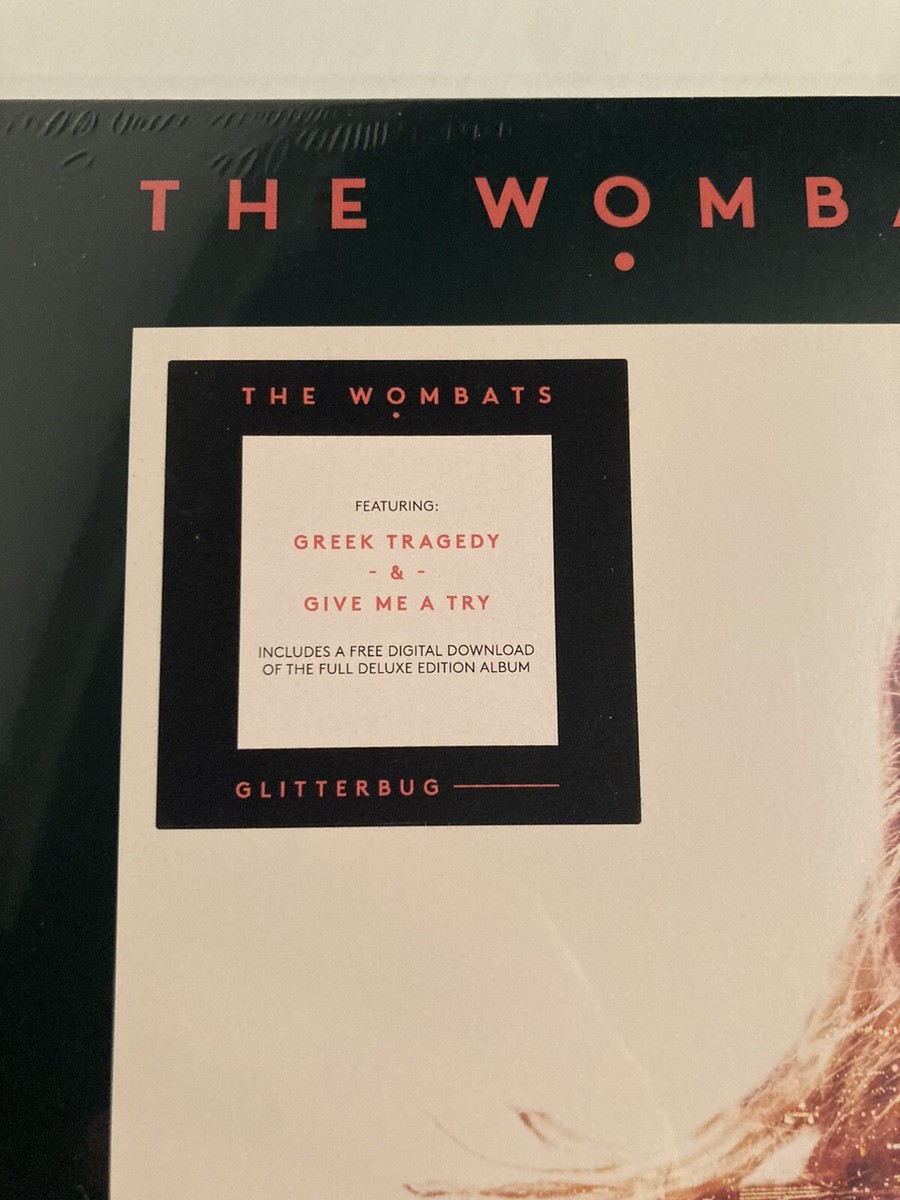 the wombats glitterbug vinyl New Sealed Rare Record Glitter